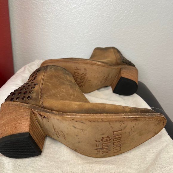 NWOT Liberty Black Studded Boots - Picture 10 of 16